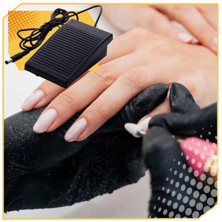 Lewer - Nagelfräser Set DM-202 65W, Professionelles Maniküre & Pediküre Set, Nagelhaut- & Lackentfer