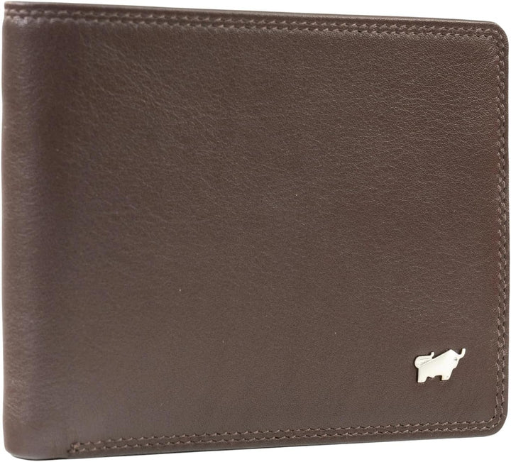 BRAUN BÜFFEL Herren Geldbörse aus echtem Leder Golf 2.0 - Portemonnaie für Männer - 8 Kartenfächer +