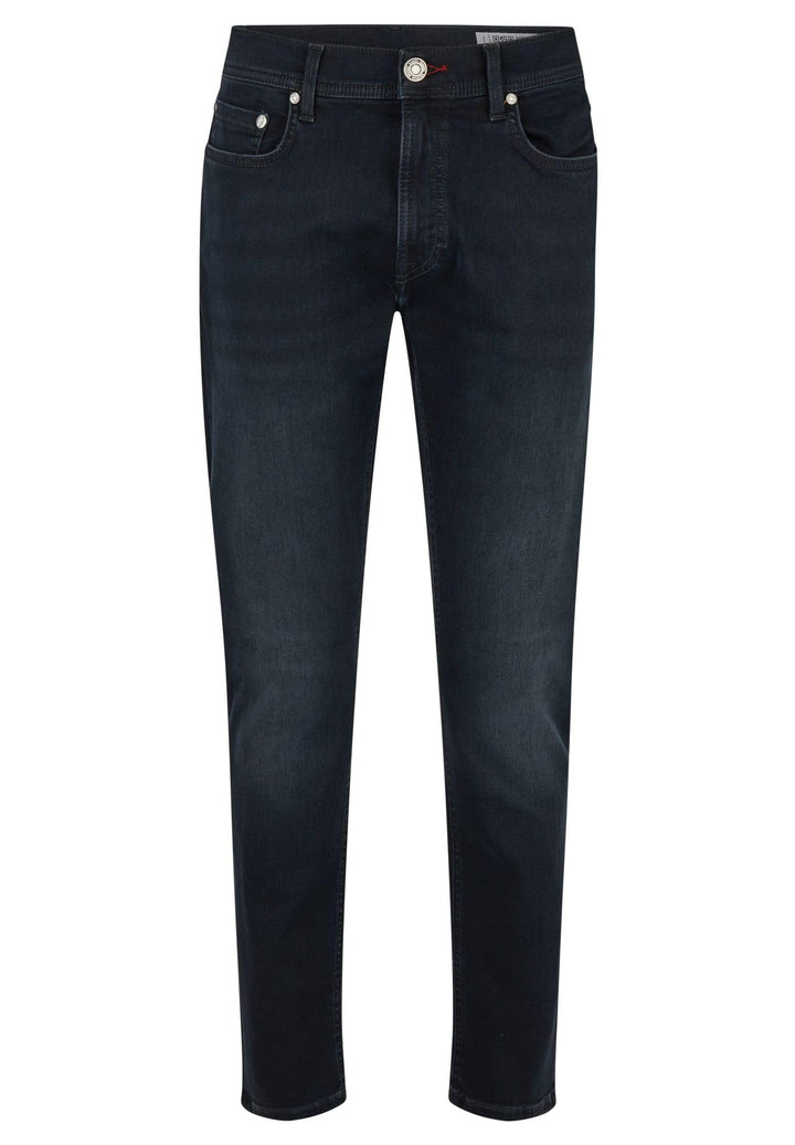 HECHTER PARIS Herren 5-Pocket Belfort Jeans, Navy, 36/34