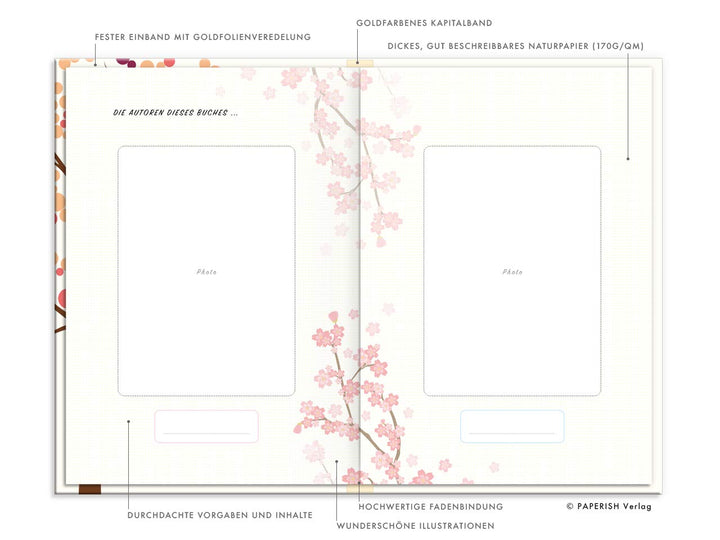 DEIN LEBEN IN EINEM BUCH (beige): Erinnerungsbuch Baby zur Geburt für 18 unvergessliche Jahre - Baby