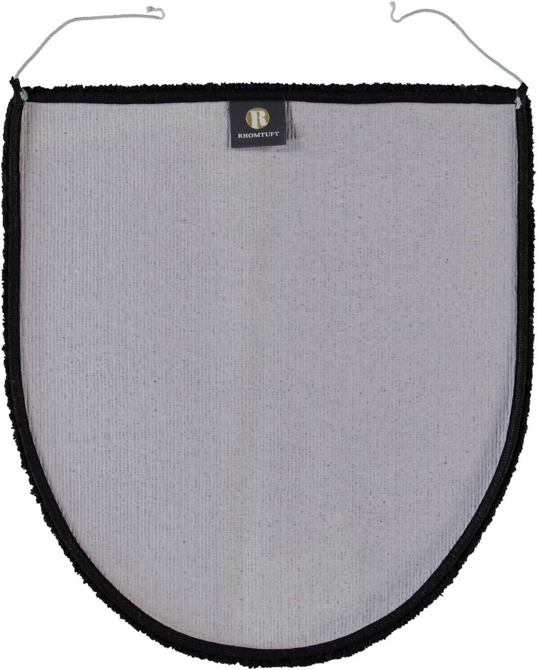 Rhomtuft Badteppiche Square schwarz - 15 Deckelbezug 45x50 cm, Deckelbezug 45x50 cm