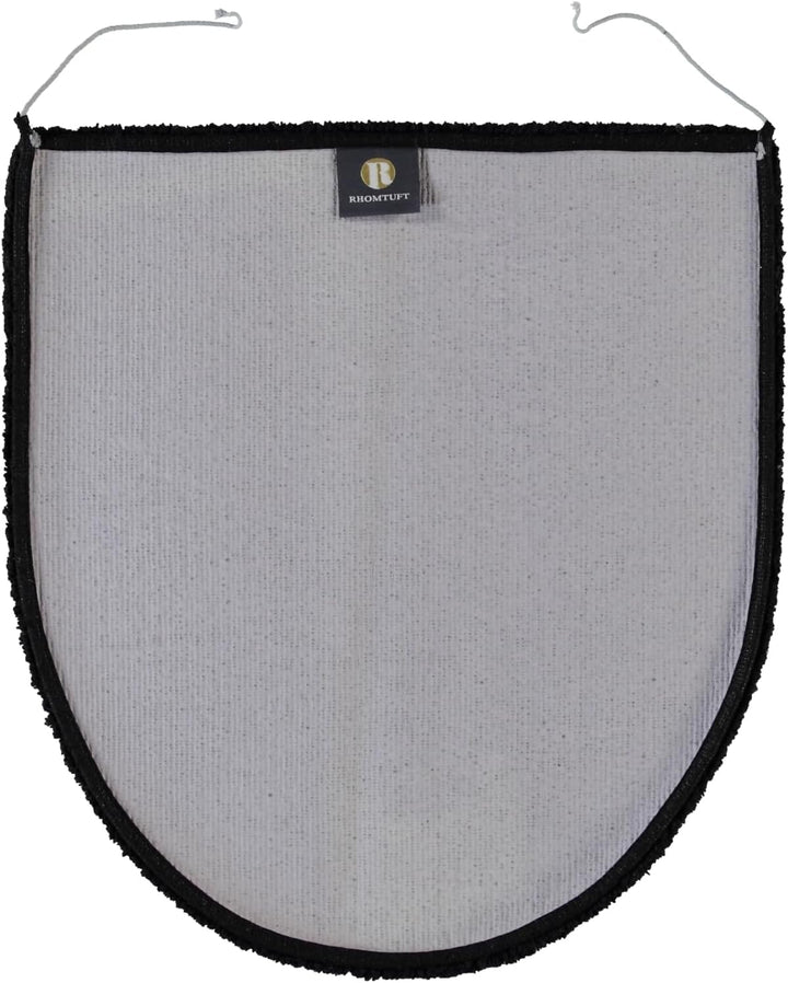 Rhomtuft Badteppiche Square schwarz - 15 Deckelbezug 45x50 cm, Deckelbezug 45x50 cm