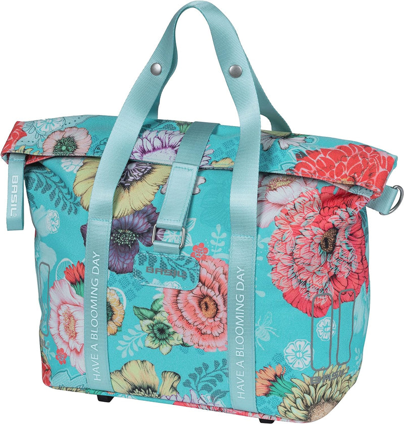 Basil B.V. Basil Bicycle Handbag Bloom Field MIK 29x15x28,5cm Sky Blue, 29x15x28,5cm Sky Blue