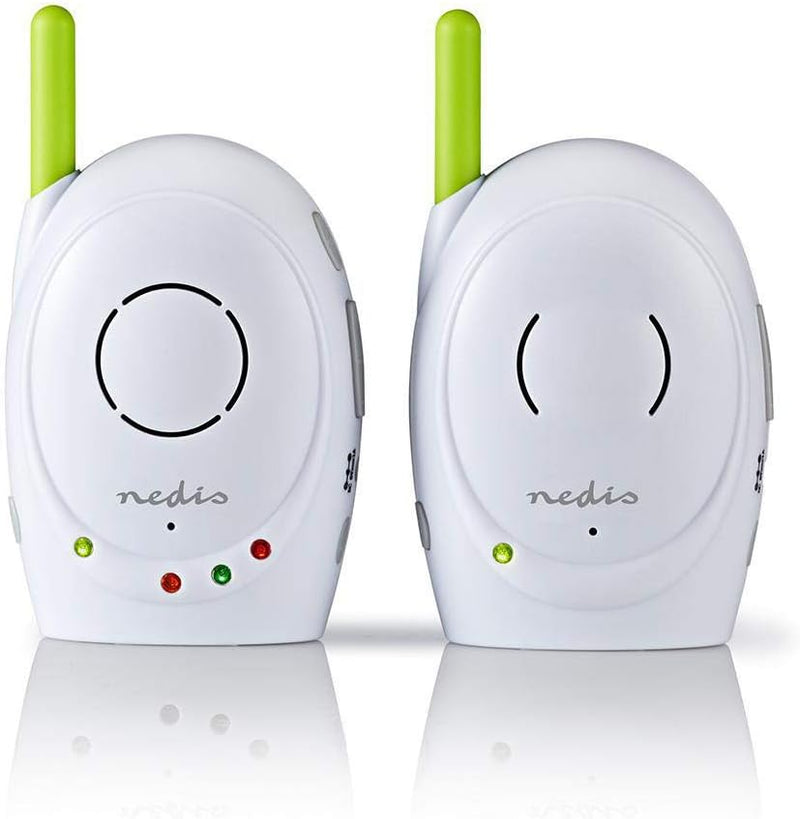 Nedis - Audio-Baby-Monitor - Babyphone - Gegensprechfunktion - Batteriebetrieben/Netzstromversorgung