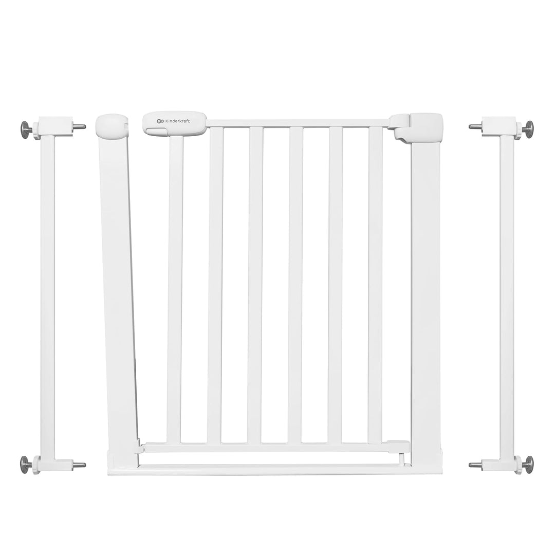 Kinderkraft Lock&GO Treppenschutzgitter Ohne Bohren, Türschutzgitter, Kinderschutzgitter, von 75 bis