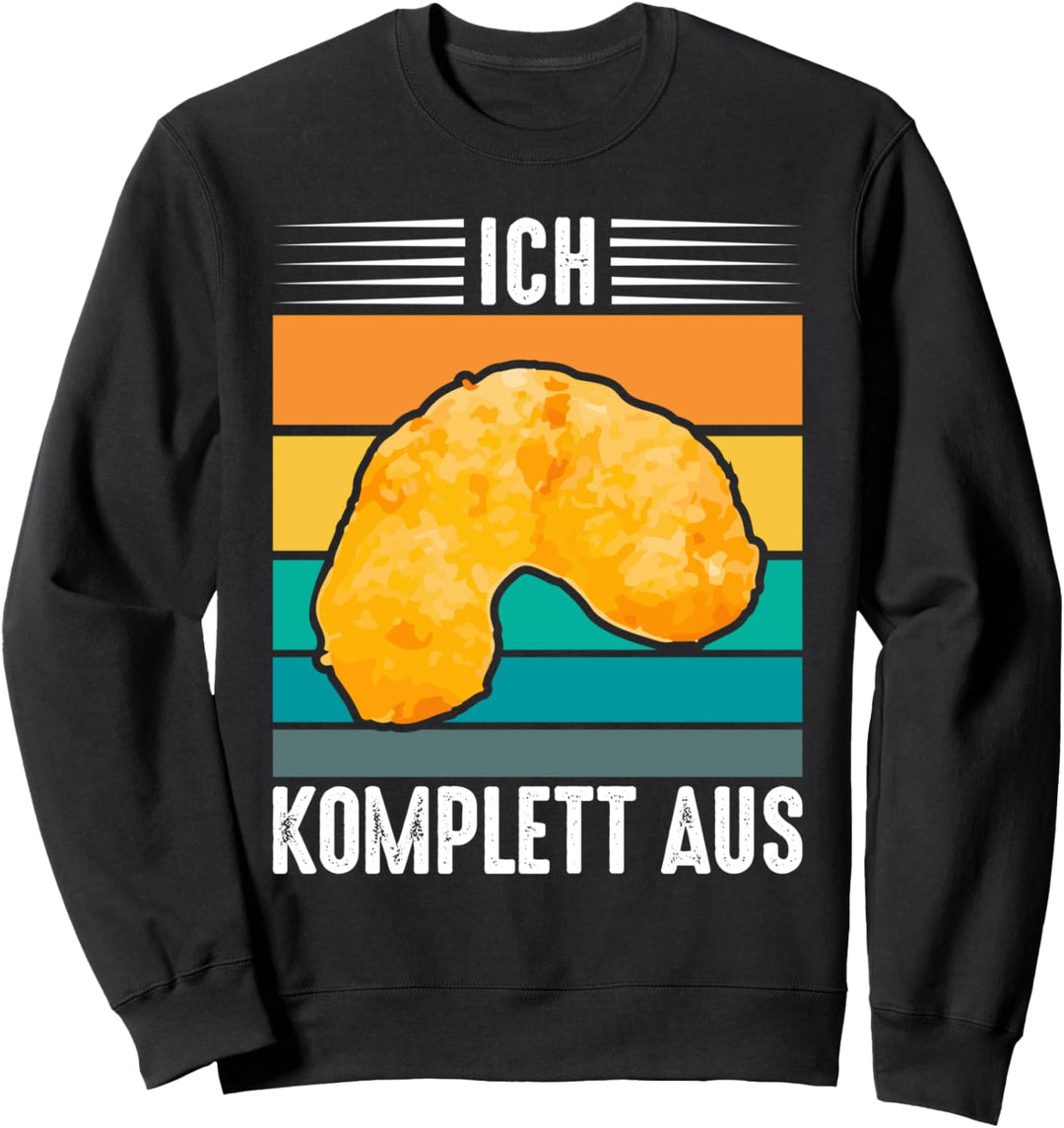 Ich flip komplett aus Erdnussflip Retro Vintage Sweatshirt