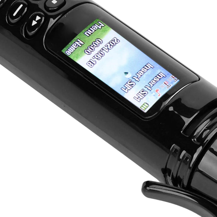 Stift-Handy, AK007 Stift-Handy, Wiederaufladbar mit Kleinem 0,96-Zoll-Bildschirm, Bluetooth-Dialer,