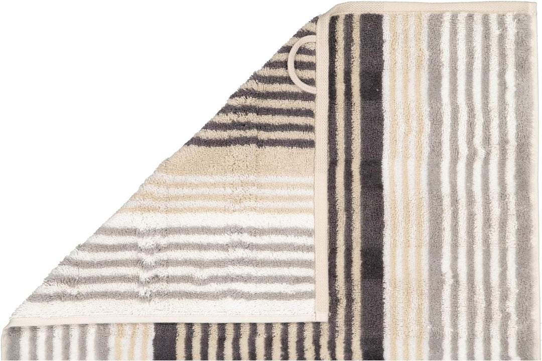 CAWÖ Home Handtücher Noblesse Harmony Streifen 1085 Natur - 37 Duschtuch 80x160 cm, Duschtuch 80x160
