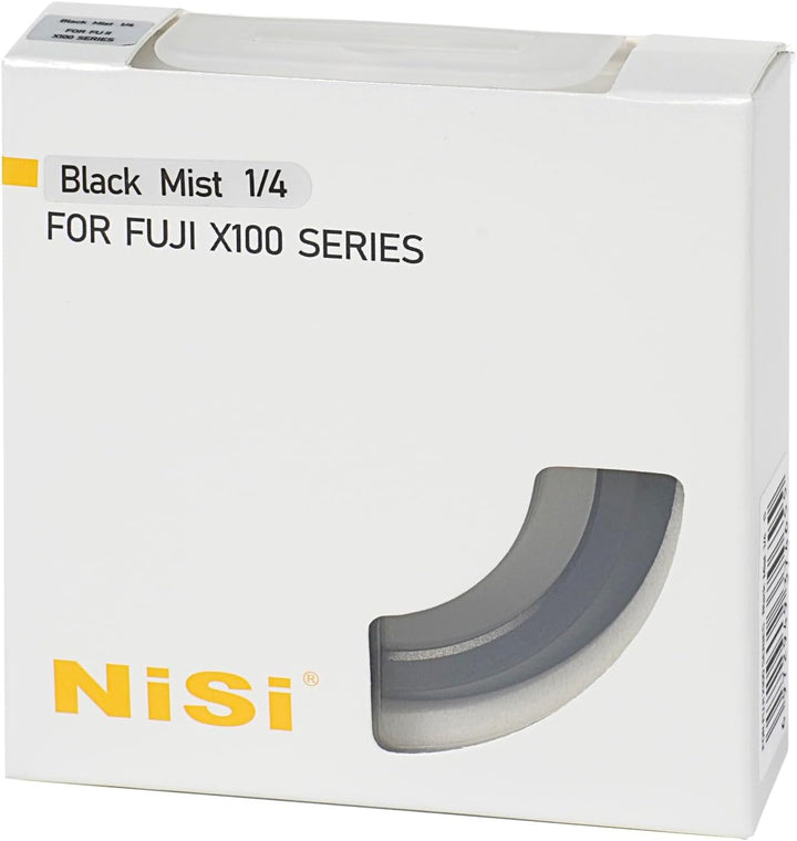 NiSi 49mm Black Mist 1/4 Filter für Fuji FUJIFILM X70 / X100 / X100S / X100F / X100T / X100V - Schwa