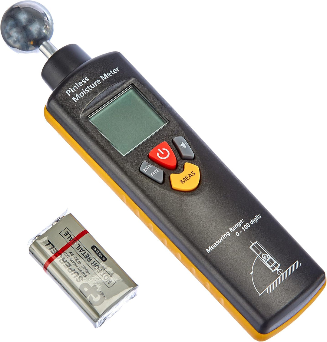 TFA Dostmann Humidcheck Contact, Materialfeuchtemessgerät, 30.5503, ideal für die Baustelle