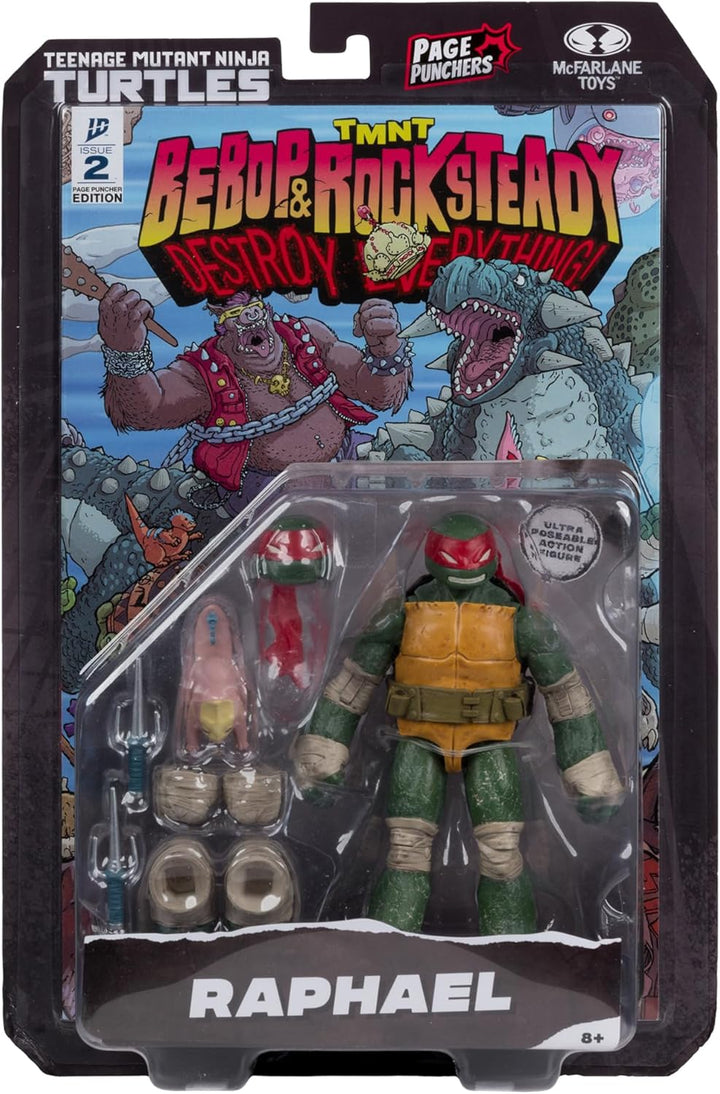 Teenage Mutant Ninja Turtles Page Punchers Action Figure Raphael 13 cm