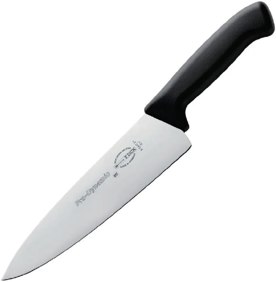 F. DICK Starter-Set ProDynamic 8-teilig (Messer-Set inkl. Rolltasche, Kochmesser inkl. Wetzstahl + P