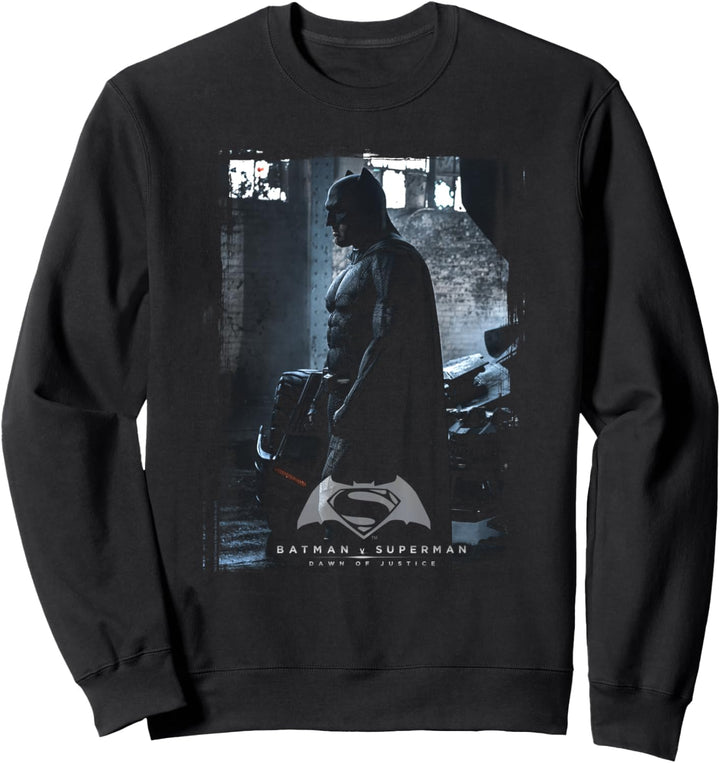 Batman v Superman Bat Poster Sweatshirt