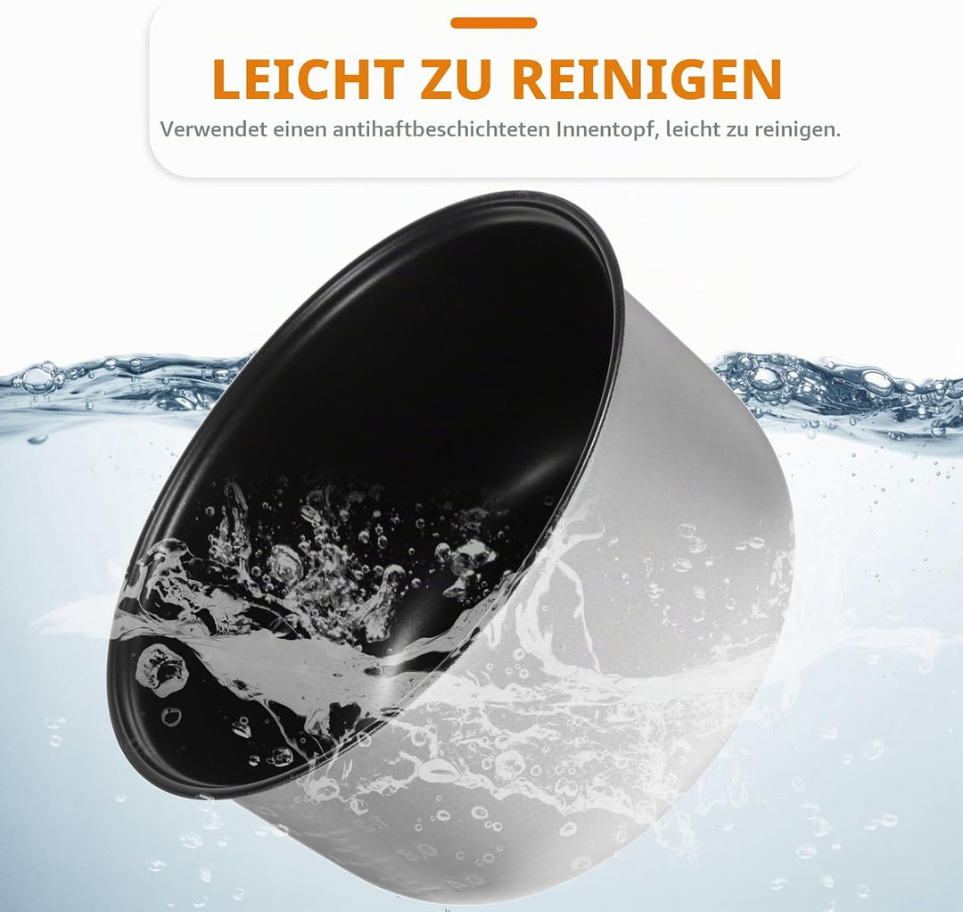 Housoutil Zubehör Ersatztopf Für Reiskocher Reiskocher Innerer Topf Ersatz Nichtstab Inner Cooking P