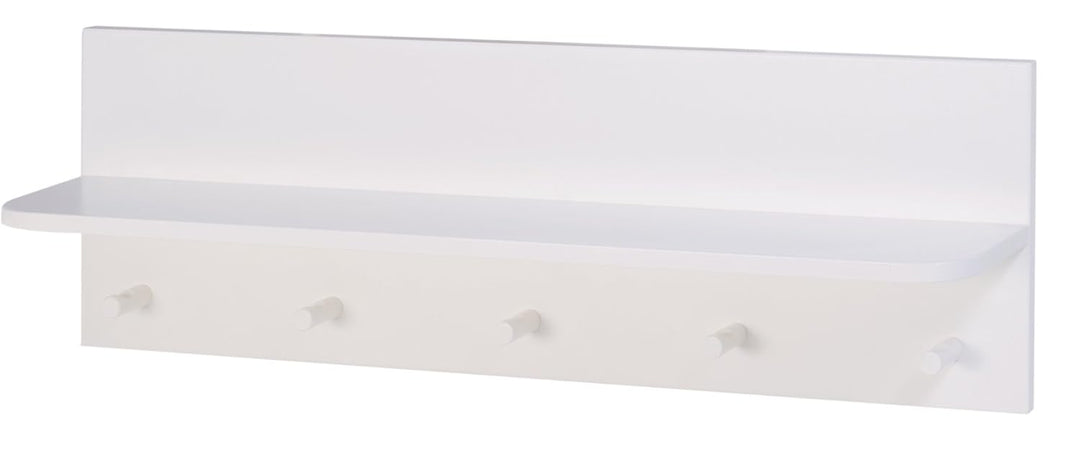 roba Wandregal 'Dreamworld 3', Garderobe mit Ablage 90cm, für Baby-, Kinder- & Jugendzimmer, weiss