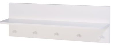roba Wandregal 'Dreamworld 3', Garderobe mit Ablage 90cm, für Baby-, Kinder- & Jugendzimmer, weiss