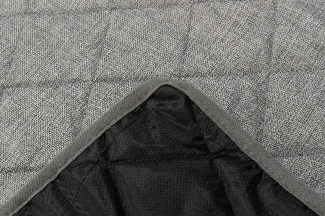 TRIXIE 37577 Polster-Schondecke Nero, eckig, 70 × 90 cm, hellgrau grau 924g, grau 924g