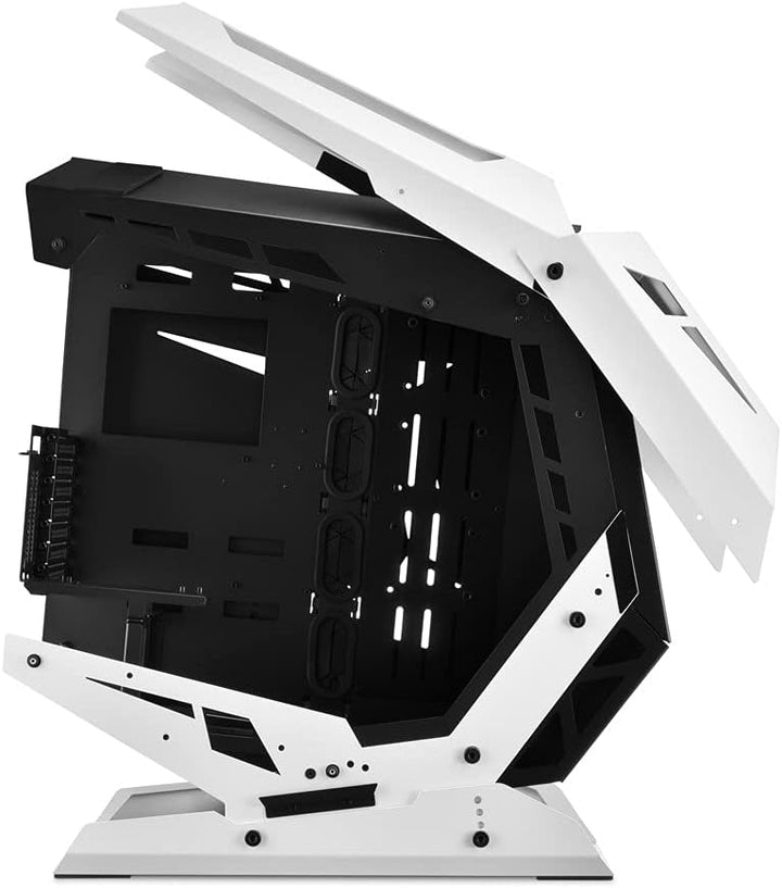 Sharkoon Elite Shark CA700, massives Design-PC-Gehäuse, ARGB, PCIe-Riser-Kabel zur vertikalen Grafik