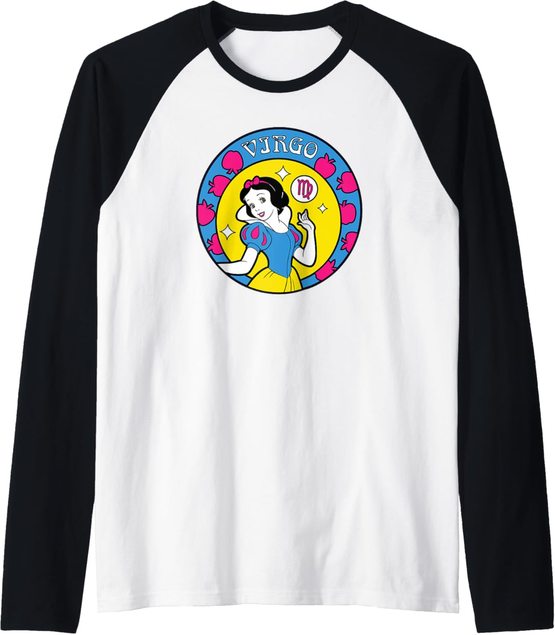Disney Princess Snow White Virgo Zodiac Raglan