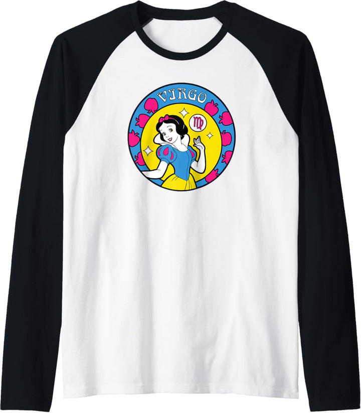Disney Princess Snow White Virgo Zodiac Raglan