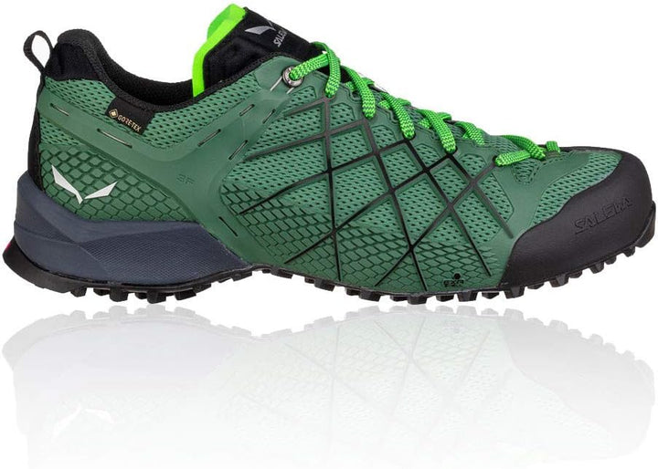 Salewa Ultra Train 3 Herren Speed Hiking Schuhe 40 EU Myrtle Fluo Green, 40 EU Myrtle Fluo Green