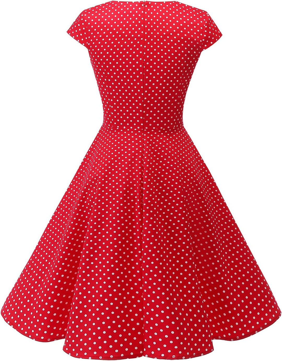 Bbonlinedress Kurzes Cocktailkleid für Damen im Stil der 1950er-Jahre, Retro-Stil, Swing-Kleid, Part