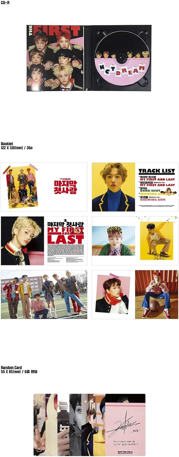 [Reissue] NCT DREAM - THE FIRST (1st Single Album) Album + Extra Fotokarten Set