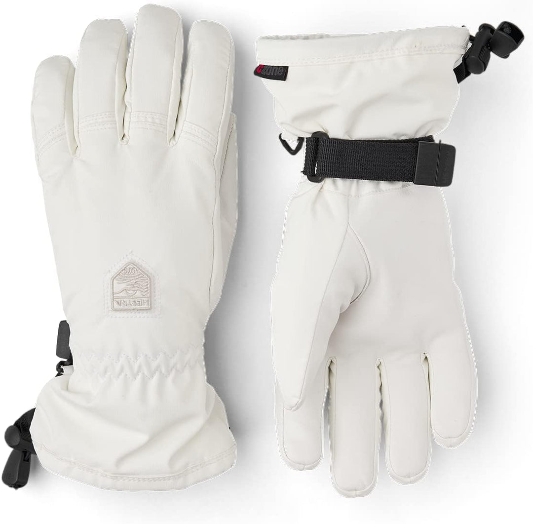Hestra Damen Powder CZone Isolierte Handschuhe für Winter, Schnee und kaltes Wetter Elfenbein 6, Elf