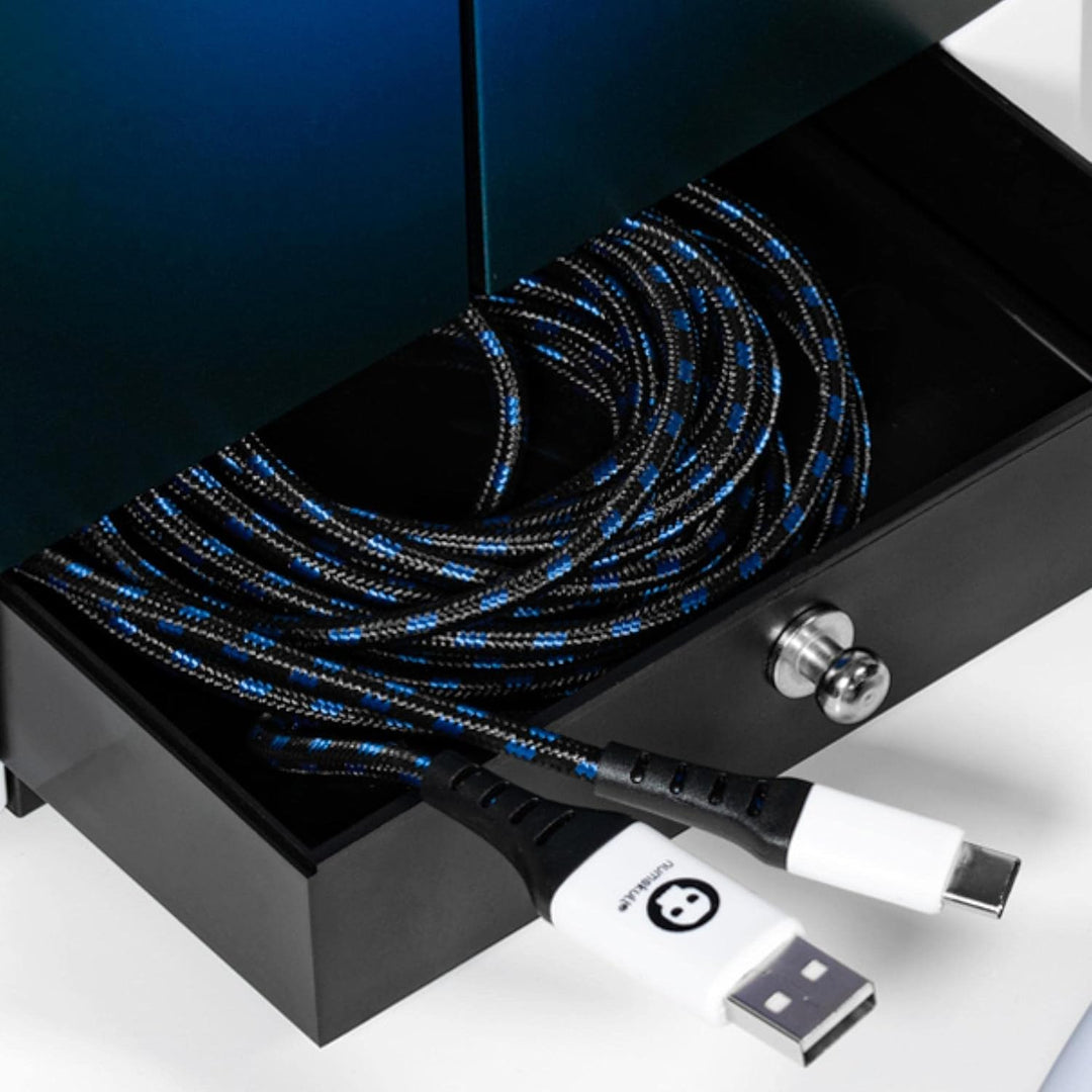 Numskull NS2612 Videospiel-Schrank, Inspiriert Von der Ps5 PS5 inspired Gaming Aufbewahrungsturm, PS