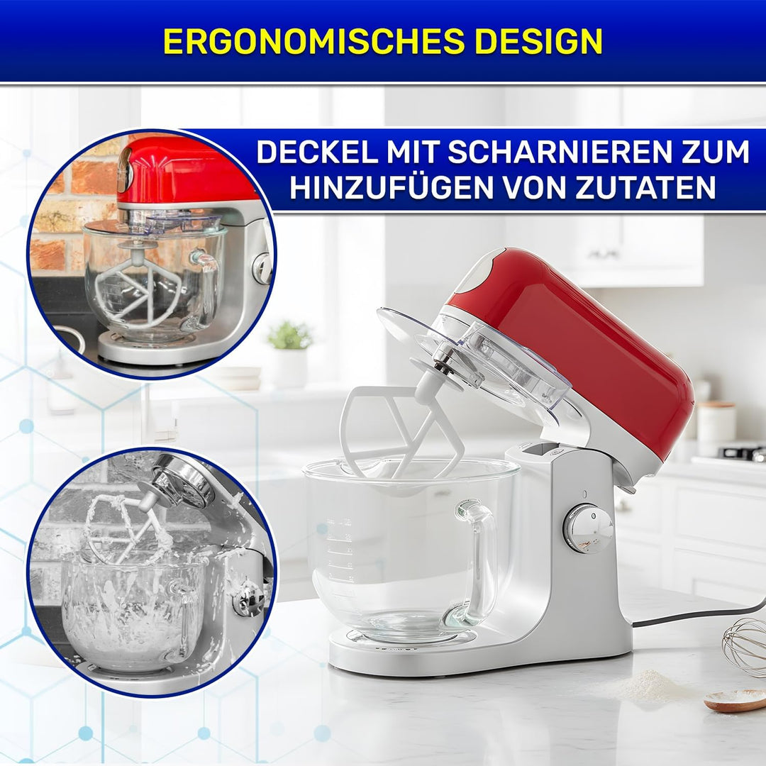 Spritzschutz Deckel für Küchenmaschine mit dem Originalcode KW716716 für Kenwood KMX750 KMX751 KMX75