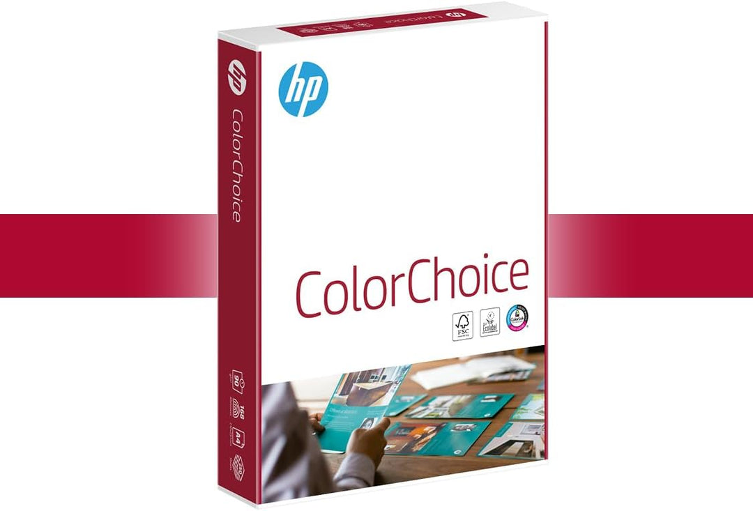 Hewlett-Packard CHP 763 Color-Choice Laserpapier 160 g DIN-A3, 420 x 297 mm, hochweiss, extraglatt,