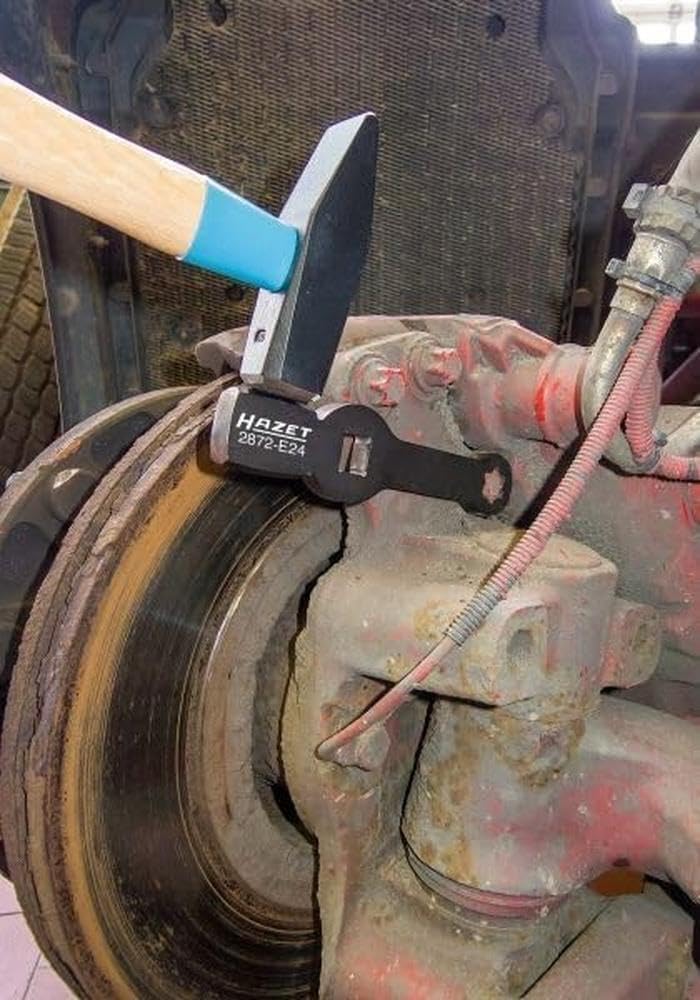 HAZET TORX Schlag-Schlüssel 2872-E24 | mit 2 Schlagflächen | zur Betätigung von TORX Schrauben, Brem