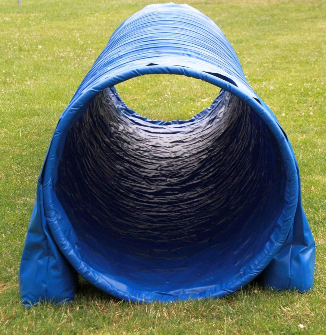 Callieway® Dog Agility Tunnel Profi Hunde Tunnel Agility Gerät (Stützsandsäcke bereits inklusive) (3