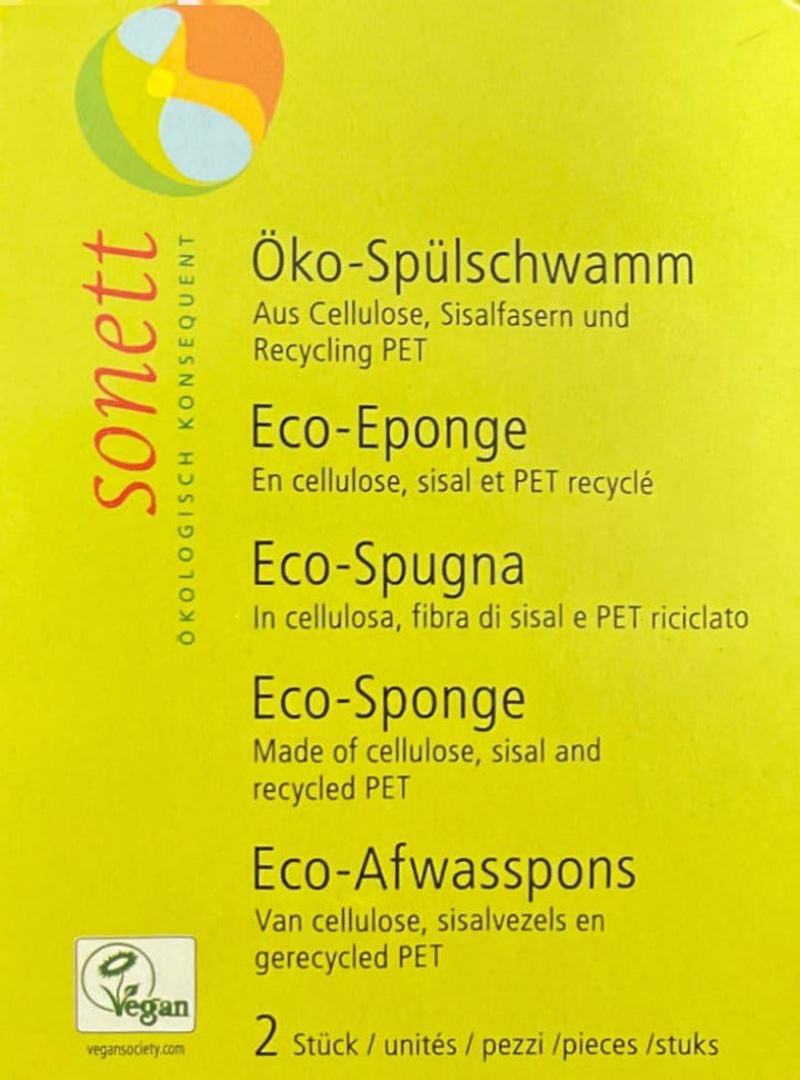 Öko-Spülschwamm 6 x 2.00 Stk, 6 x 2.00 Stk