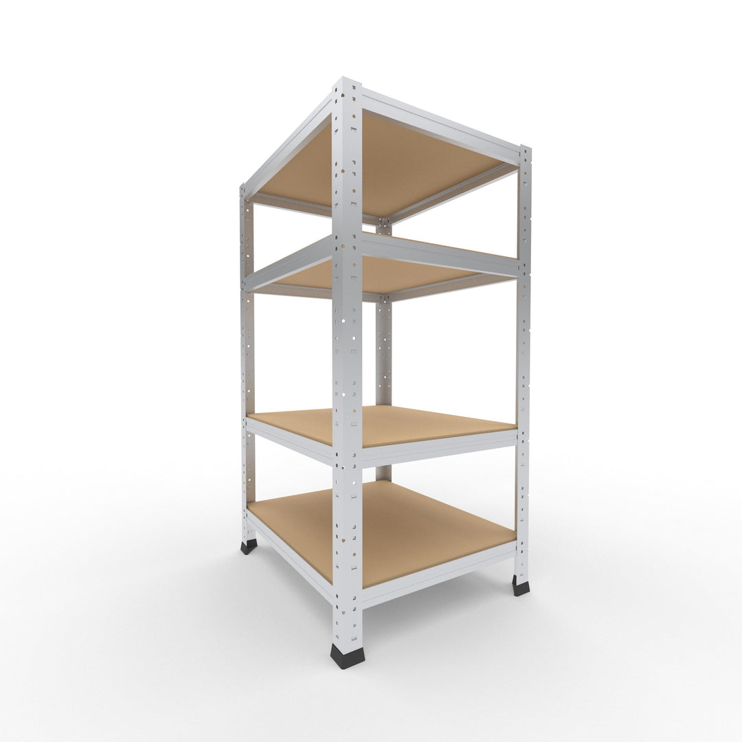 shelfplaza® 100x50x60cm Home Schwerlastregal verzinkt/Metallregal mit 4 Böden/Kellerregal Metall, Ga