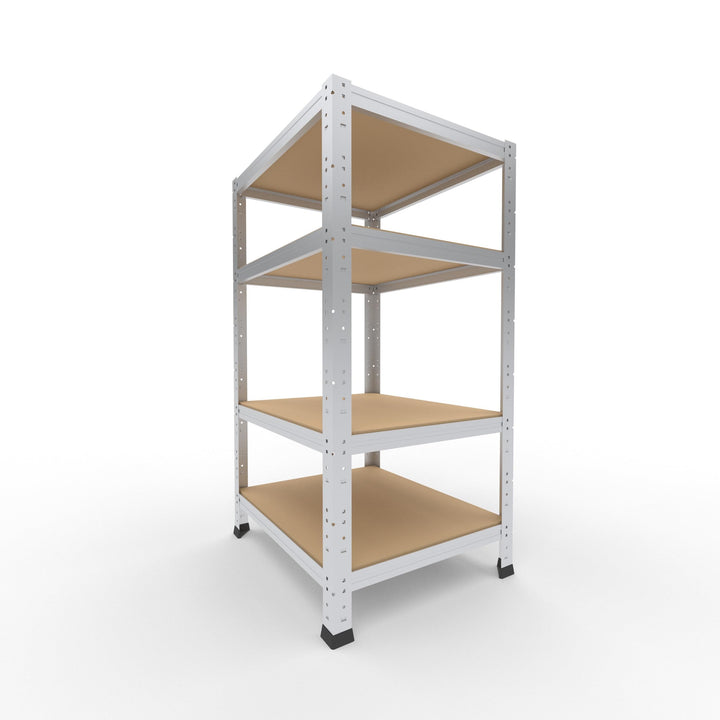shelfplaza® 100x50x60cm Home Schwerlastregal verzinkt/Metallregal mit 4 Böden/Kellerregal Metall, Ga