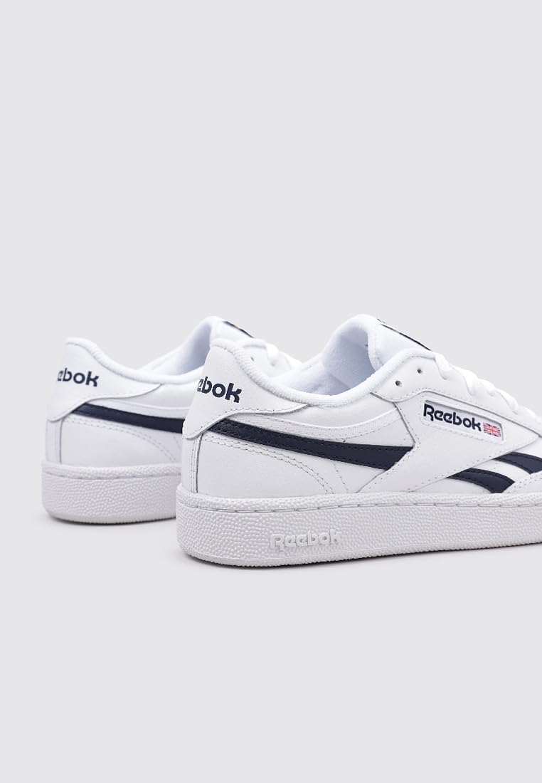 Reebok Unisex Club C Revenge Sneaker 34 EU Ftwwht Vecnav Ftwwht, 34 EU Ftwwht Vecnav Ftwwht
