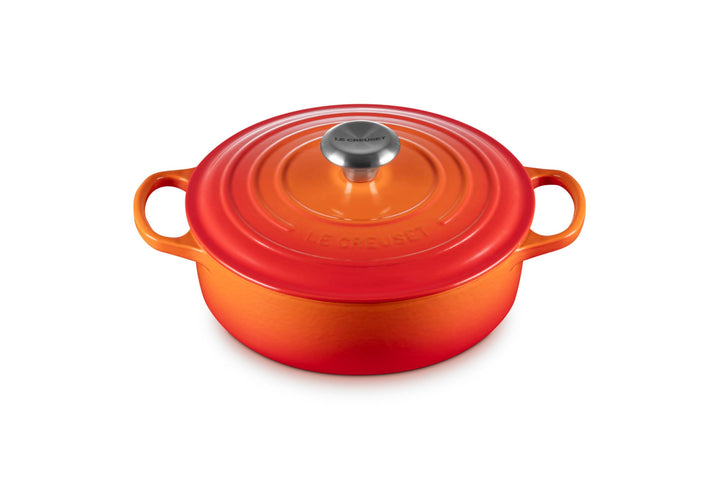 Le Creuset Signature Gourmet-Bräter aus Gusseisen, für alle Herdarten und Backöfen, 30 cm, 6,2 Liter