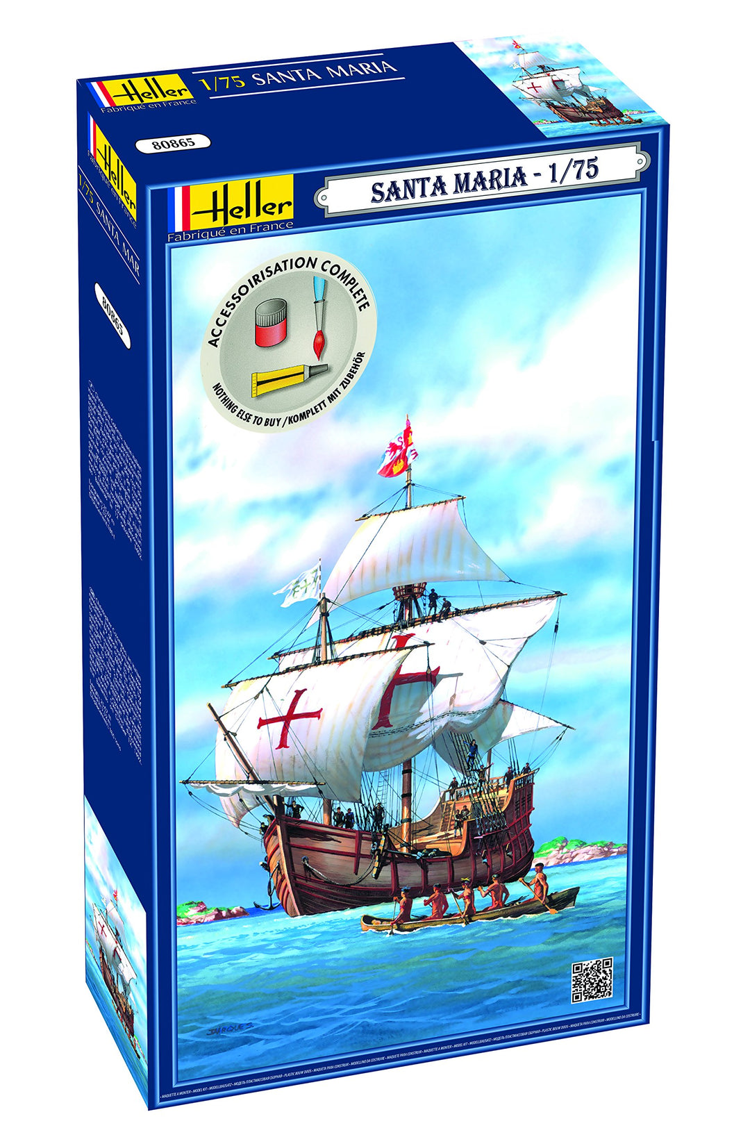 Heller 56865 Santa Maria Modellbausatz, grau