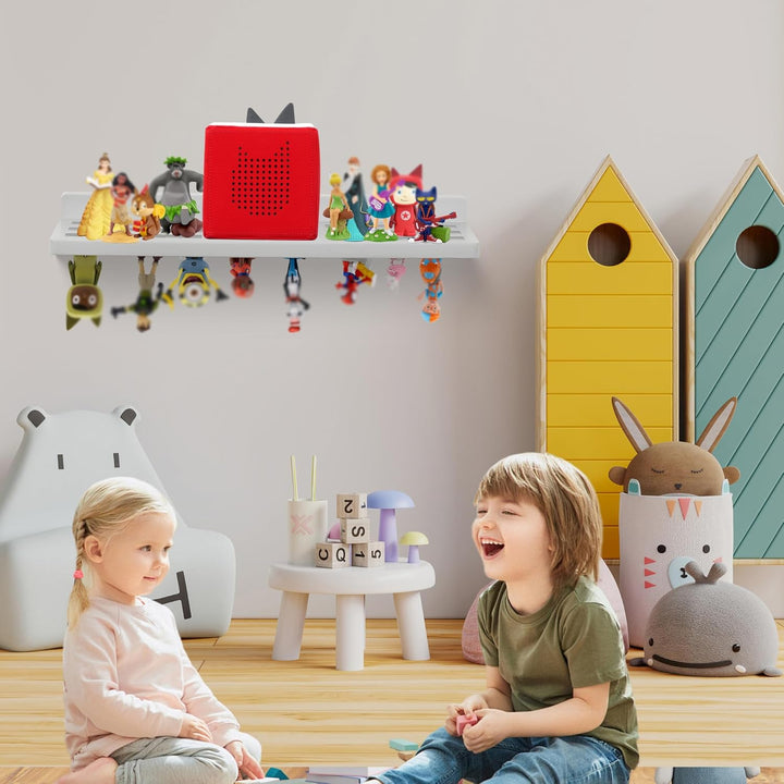 Für Tonies Regal Magnetisch,für Toniebox Figuren Aufbewahrung und Display Regal (für 36 Figuren),Wan