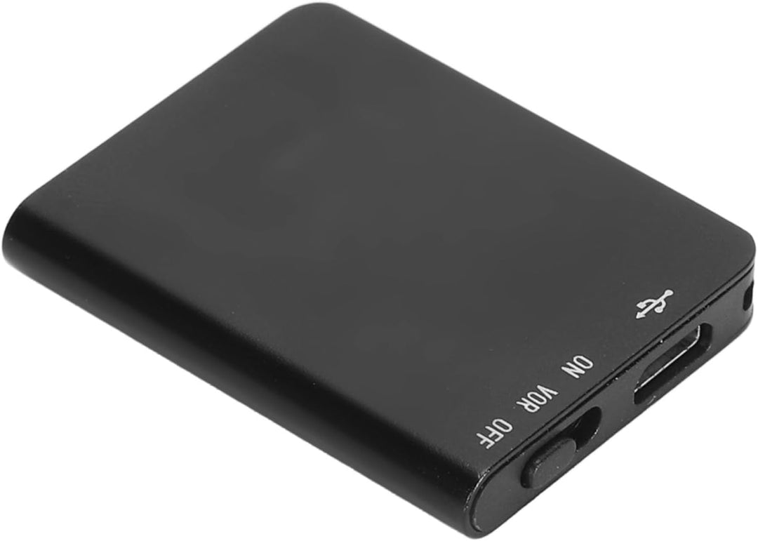 Sprachaktivierter Recorder, Sprachaufzeichnungsgerät aus Aluminiumlegierung, HD-Rauschunterdrückung,
