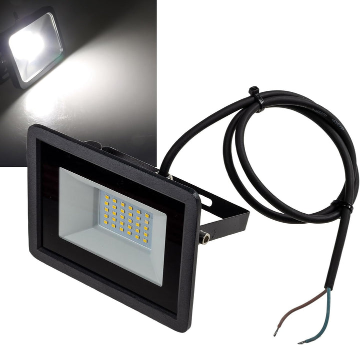 ChiliTec LED Scheinwerfer Fluter 30Watt Flutlicht 12V-24V Aussenstrahler - Beleuchtung Camper Wohnmo