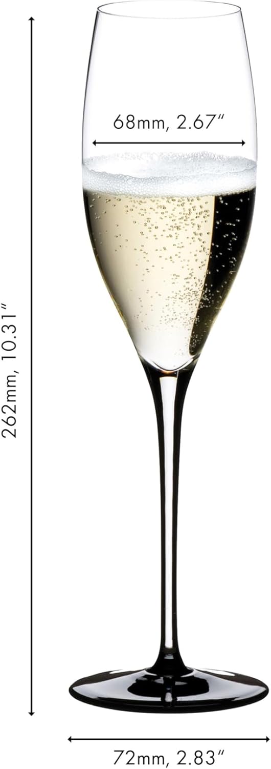 Riedel 4100/28 Sommeliers Black Tie Vintage Champagne 1/Dose Champagner, Champagner