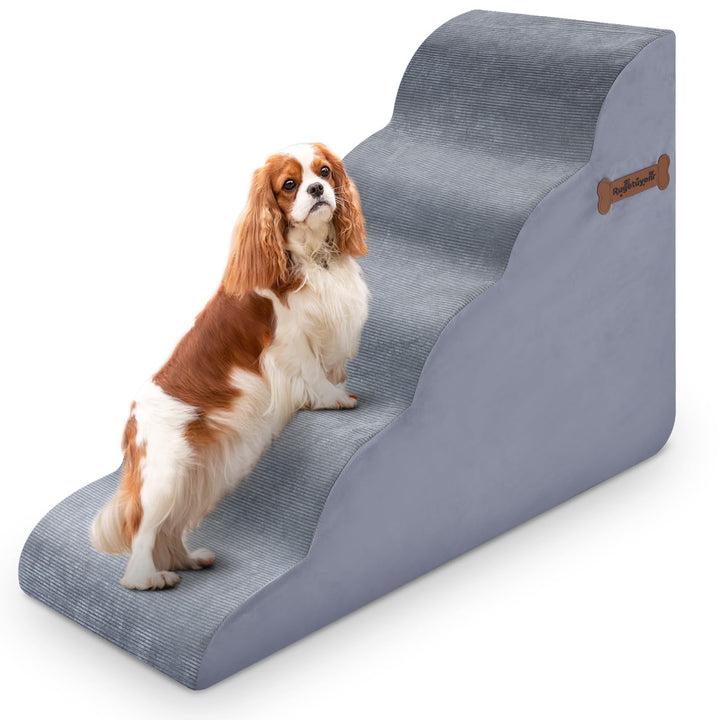 Hundetrepen, Hundestufen 5-stufige Hundefootstool 40x87x60CM für Sofa und hohes Bett, rutschfeste Ha