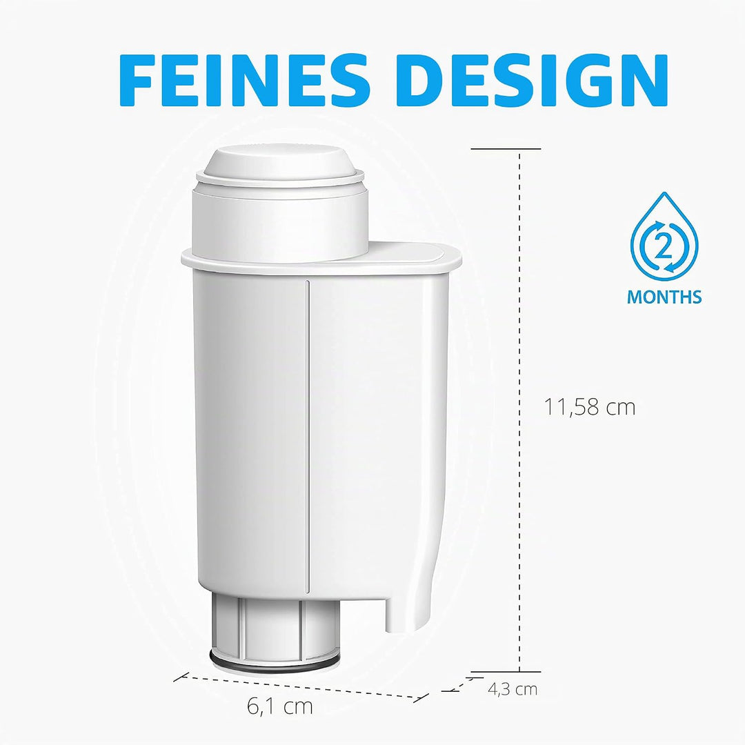Waterdrop Wasserfilter, Ersatz für Brita® Intenza+, Saeco® CA6702/00, NICHT für Saeco® AquaClean®, P