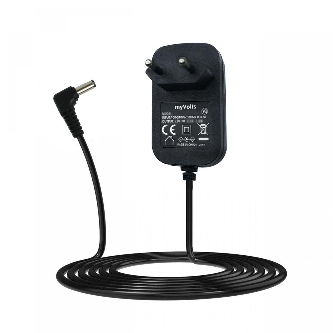 MyVolts 9V EU-Netzteil kompatibel mit Valeton GP-200LT Effektpedal Standard, Standard