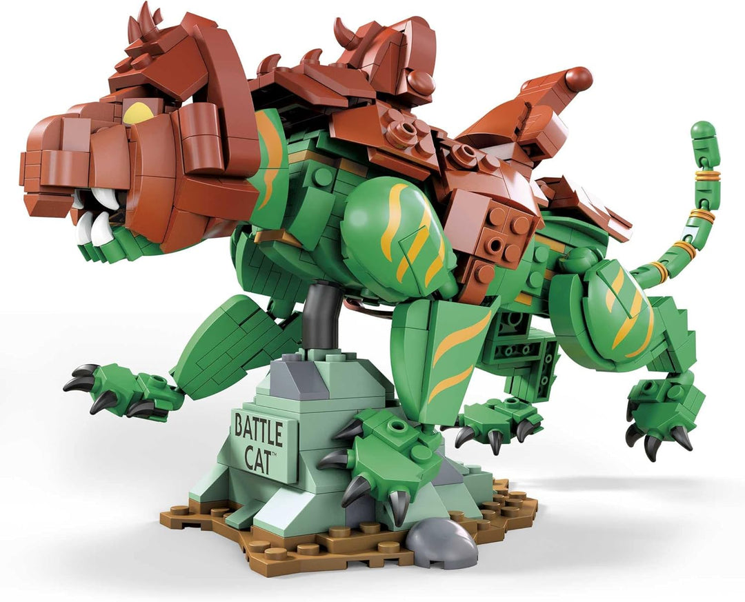 MEGA Construx GVY14 - Masters of the Universe Battle Cat Actionfigur zum Zusammenbauen, Bauspielzeug