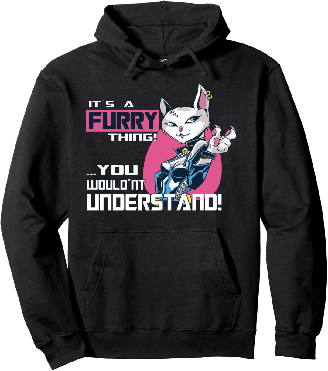 Furry Fandom | Furries Gift | Süsses Tier-Cosplay Pullover Hoodie