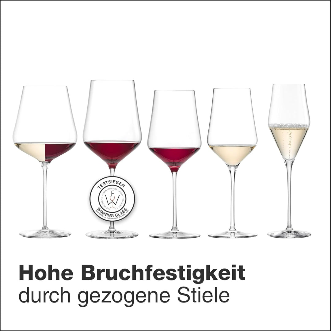Eisch Sky Weissweinglas, SensisPlus Belüftungstechnologie, bleifrei, spülmaschinenfest, 2 Stück, 380