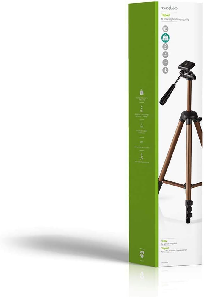 Stativ - Maximale Belastbarkeit: 2.0 kg - Min. arbeitshöhe: 40.5 cm - Max. Arbeitshöhe: 128.0 cm - 4